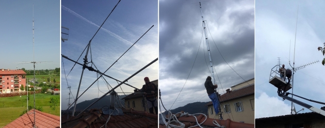 Installazione e accordo antenne Radio HF-VHF-UHF - ANTENNISTA